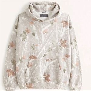 Viral Abercrombie Camo Popover Hoodie